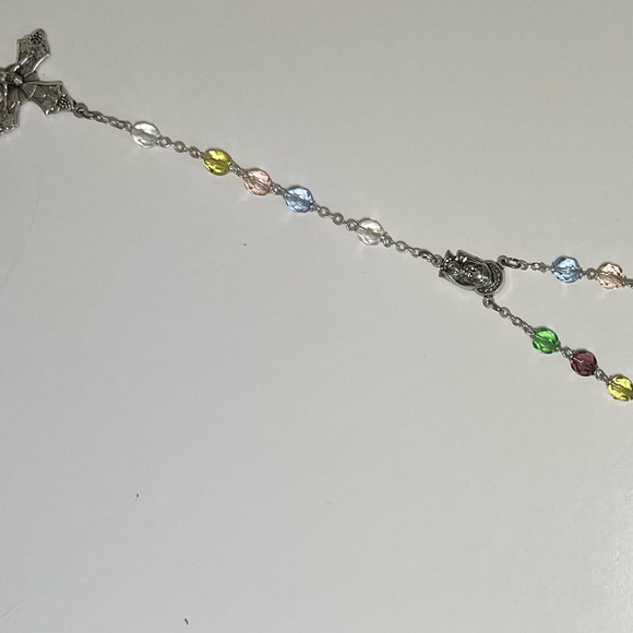 Rosary with real crystal beads - Picture 13 of 15
